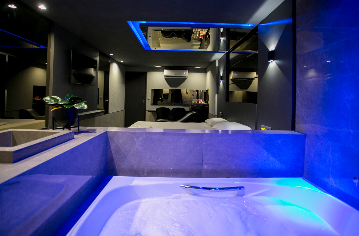 Espaço da suíte Premium Hidro